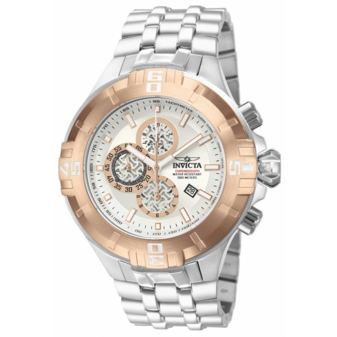 Invicta Pro Diver Silver Chronograph Dial Stainless Steel Men's Watch 12356 watches