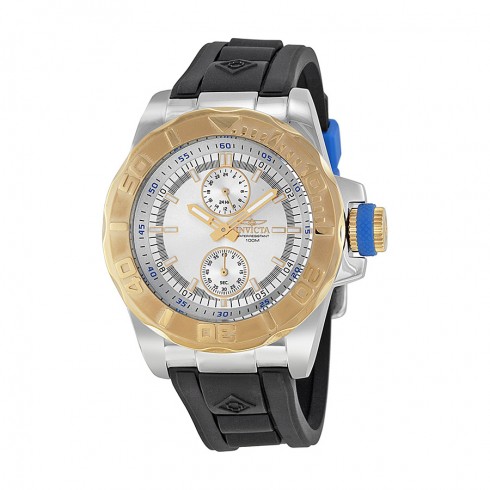 Invicta Pro Diver Silver Dial Black Rubber Men's Watch 13994 watches