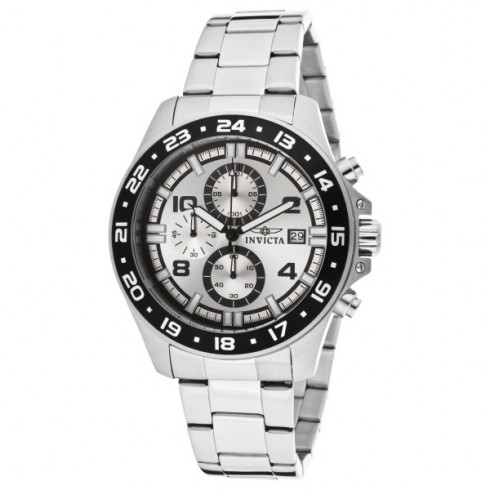 Invicta Pro Diver Silver Dial Men's Chronograph Watch 13866 watches