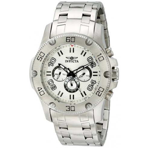Invicta Pro Diver Silver Dial Men's Miltifunction Watch 19227 watches