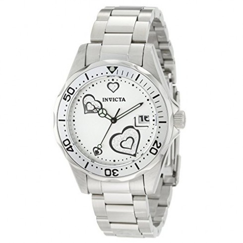 Invicta Pro Diver Silver Dial Stainless Steel Ladies Watch 12286 watches