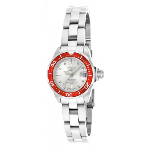 Invicta Pro Diver Silver Dial Stainless Steel Ladies Watch 17569 watches