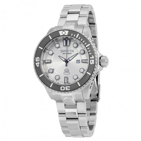 Invicta Pro Diver Silver Dial Stainless Steel Ladies Watch 19812 watches