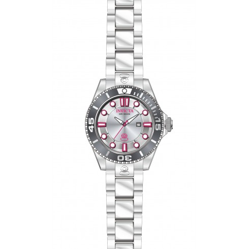 Invicta Pro Diver Silver Dial Stainless Steel Ladies Watch 19814 watches