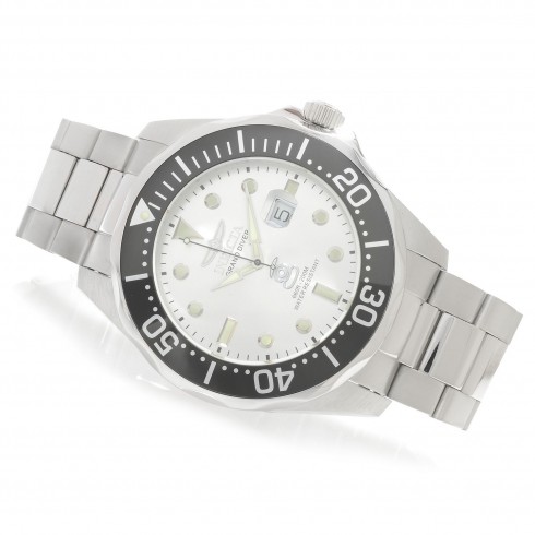 Invicta Pro Diver Silver Dial Stainless Steel Men's Watch 14656 watches