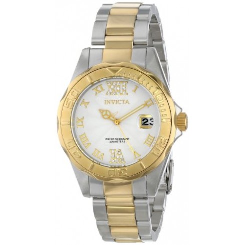 Invicta Pro Diver Silver Dial Two-tone Ladies Watch 14791 watches