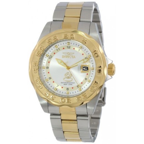 Replica Invicta Pro Diver Silver Dial Two-tone Men's Watch 15340 Watch