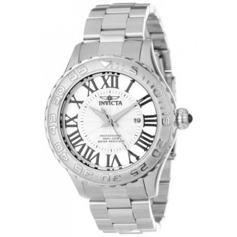 Invicta Pro Diver White Dial Stainless Steel Men's Watch 14378 watches