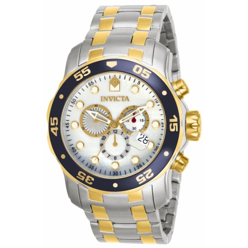 Invicta Pro Diver White Dial Two-tone Men's Watch 80078 watches