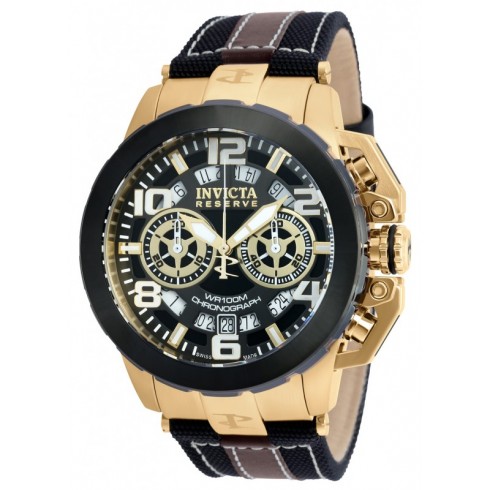Invicta Reserve Black Dial Men's Chronograph Watch 20490 watches