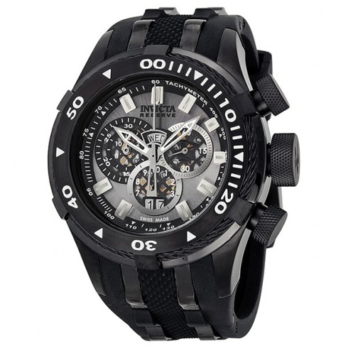 Invicta Reserve Bolt II Charcoal Dial Chronograph Men's Watch 0979 watches