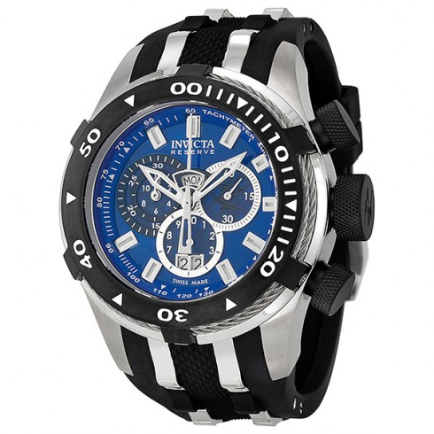 Invicta Reserve Bolt II Choronograph Blue Men's Watch 0977 watches