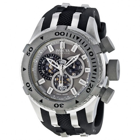 Invicta Reserve Bolt II Chronograph Gray Dial Men's Watch 0981 watches