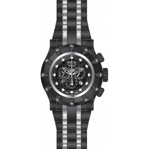 Invicta Reserve Chronograph Black Dial Two-tone Men's Watch 16760 watches