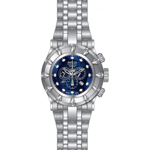 Invicta Reserve Chronograph Blue Dial Stainless Steel Men's Watch 16759 watches