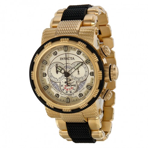 Invicta Reserve Chronograph Champagne Dial Two-tone Men's Watch 80300 watches