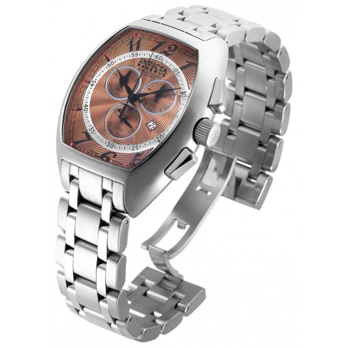 Invicta Reserve Chronograph Rose Dial Stainless Steel Men's Watch 17280 watches