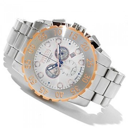 Invicta Reserve Chronograph Silver Dial Stainless Steel Men's Watch 11026 watches