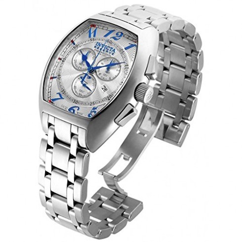 Invicta Reserve Chronograph Silver Dial Stainless Steel Men's Watch 17277 watches