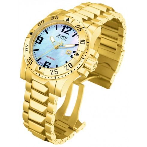 Invicta Reserve Collection 18kt Gold-Plated Stainless Steel Men's Watch 6244 watches