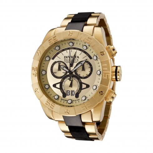 Invicta Reserve Collection Leviathan II Gold -plated Steel Men's Watch 0333 watches
