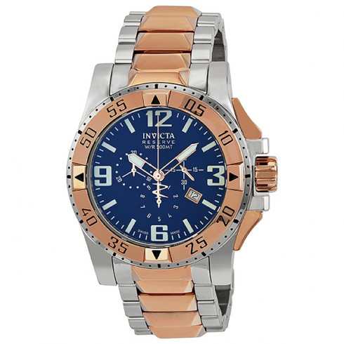 Invicta Reserve Excursion Black Dial Two-tone Men's Watch 0204 watches