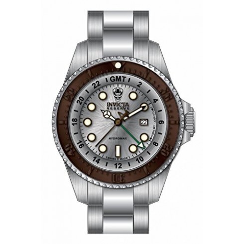 Invicta Reserve Silver Dial Stainless Steel Men's Watch 16973 watches