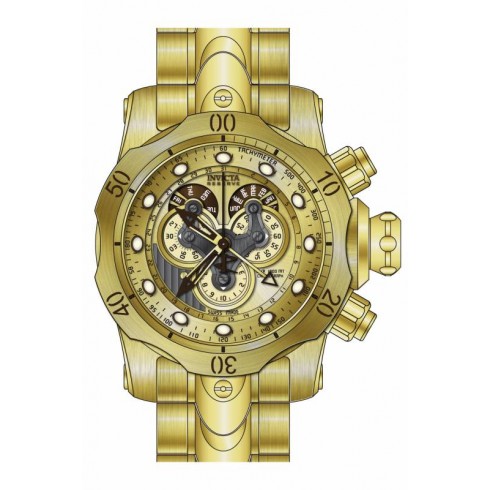 Invicta Reserve Venom Chronograph Gold Dial Gold-plated Men's Watch 14462 watches