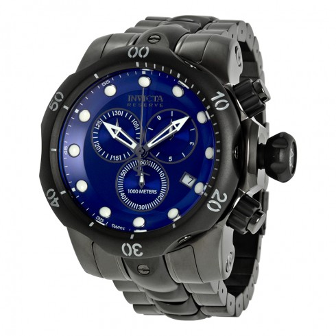 Invicta Reserve Venom Collection Chronograph Blue Dial Black Ion-plated Men's Watch 5731 watches