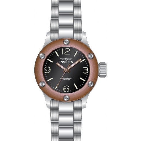 Invicta Russian Diver Black Dial Stainless Steel Men's Watch 18581 watches