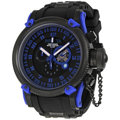 Invicta Russian Diver Blue and Black Chronograph Men's Watch 0518 watches