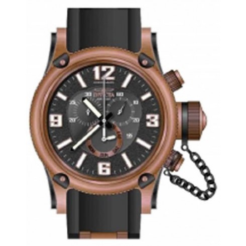 Invicta Russian Diver Chronograph Black Dial Rose Gold Tone Men's Watch 11363 watches