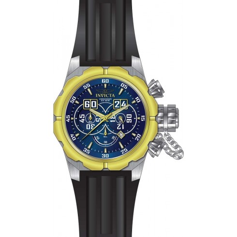 Invicta Russian Diver Chronograph Blue Dial Black Silicone Men's Watch 21630 watches