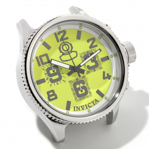 Invicta Russian Diver Limited Edition Yellow Dial Desk Clock 1785 watches