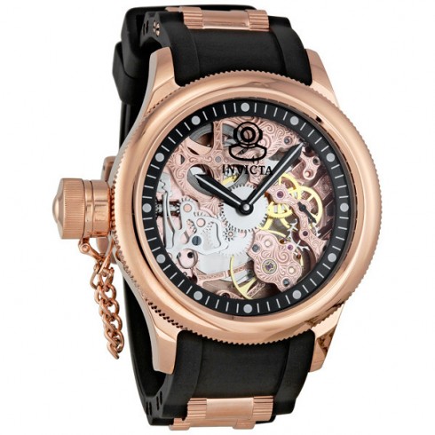 Invicta Russian Diver Skeleton Mechanical Men's Watch 1845 watches