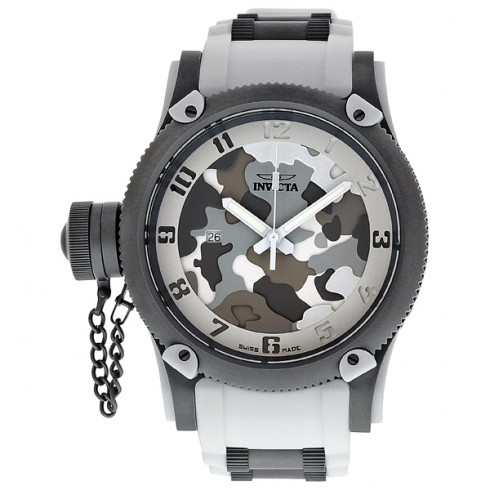 Invicta Russian Diver Special Ops White Camo Men's Watch 1200 watches