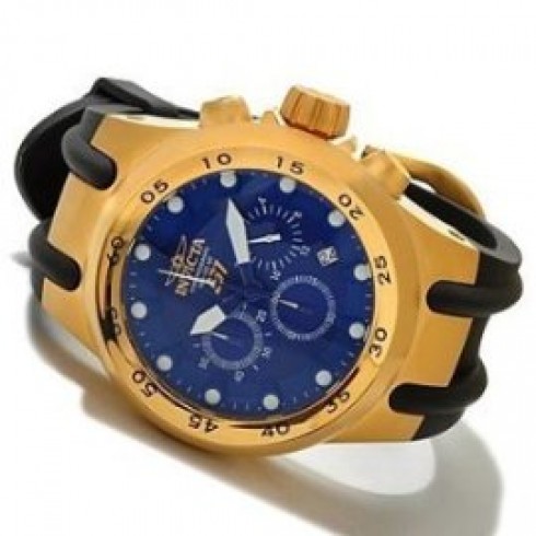 Invicta S1 Aviation Chronograph Blue Dial Black Rubber Men's Watch 1510 watches
