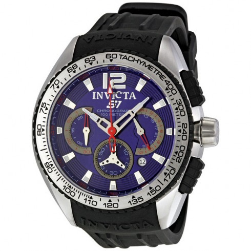 Invicta S1 Racing Chronograph Blue Dial Stainless Steel Men's Watch 1451 watches