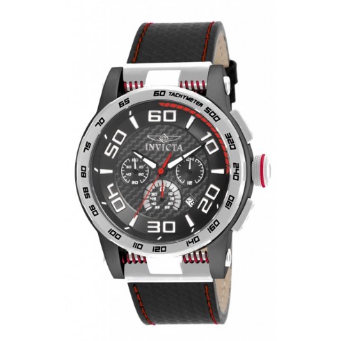 Invicta S1 Rally Chronograph Black Dial Black Silicone Men's Watch 15903 watches