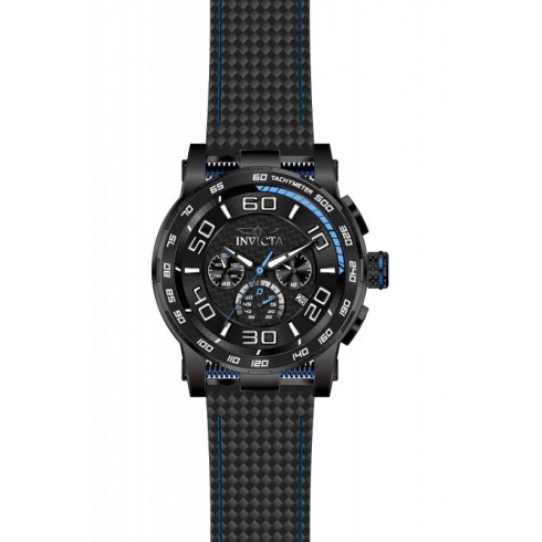 Invicta S1 Rally Chronograph Black Dial Black Silicone Men's Watch 15906 watches