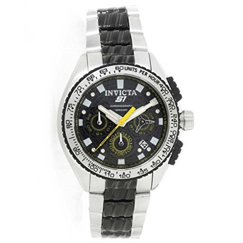 Invicta S1 Rally Chronograph Black Dial Two-tone Men's Watch 18929 watches