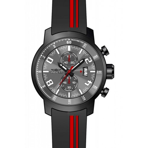 Invicta S1 Rally Chronograph Grey Dial Black Silicone Men's Watch 20218 watches