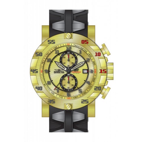 Invicta S1 Rally Gold Tone Dial Men's Chronograph Watch 19713 watches