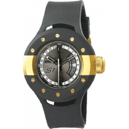 Invicta S1 Rally Grey Dial Grey Rubber Men's Watch 11983 watches