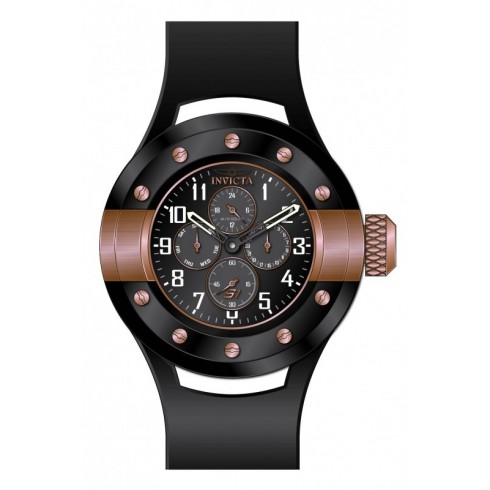Invicta S1 Rally Multi-Fuction Black Dial Black Polyurethane Men's Watch 17387 watches