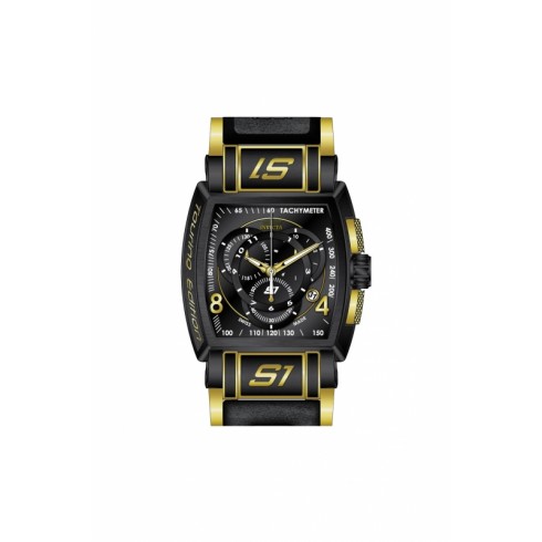 Invicta S1 Rally Touring Edition Chronograph Black Dial Gold-tone Men's Watch 12783 watches