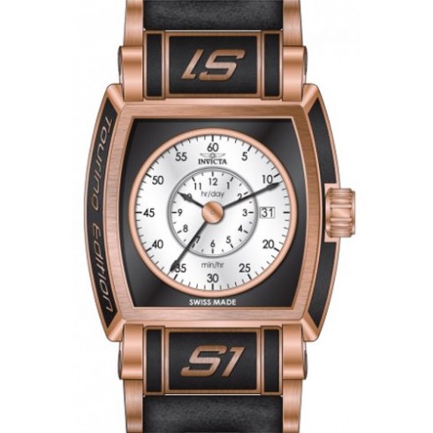 Invicta S1 Rally White Dial Rose Gold-tone PVD Men's Watch 12597 watches