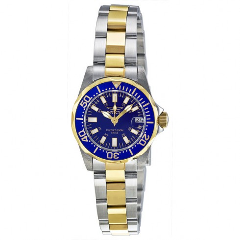 Invicta Sapphire Diver Blue Dial Two-Tone Ladies Watch 7064 watches