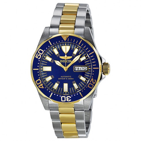 Invicta Sapphire Diver Two Tone Stainless Steel Men's Watch 7046 watches