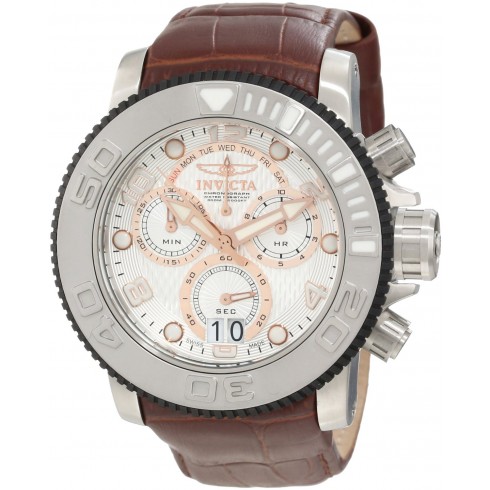 Invicta Sea Hunter Chronograph White Dial Stainless Steel Men's Watch 11165 watches